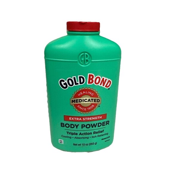 Gold Bond Body Powder Medicated Extra Strength with TALC Original Formula 10 oz - Picture 1 of 4